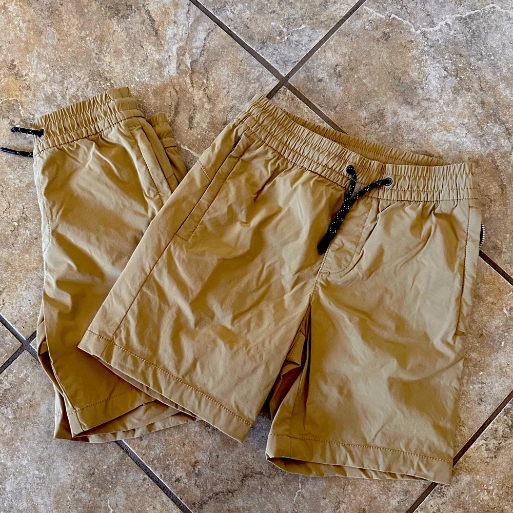 GAP Kids Boys Tan Shorts - 2 Pairs Size L(10-11)